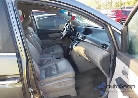 2011 Honda Odyssey Ex-L из США, поврежденный, VIN 5FNRL5H64BB095011